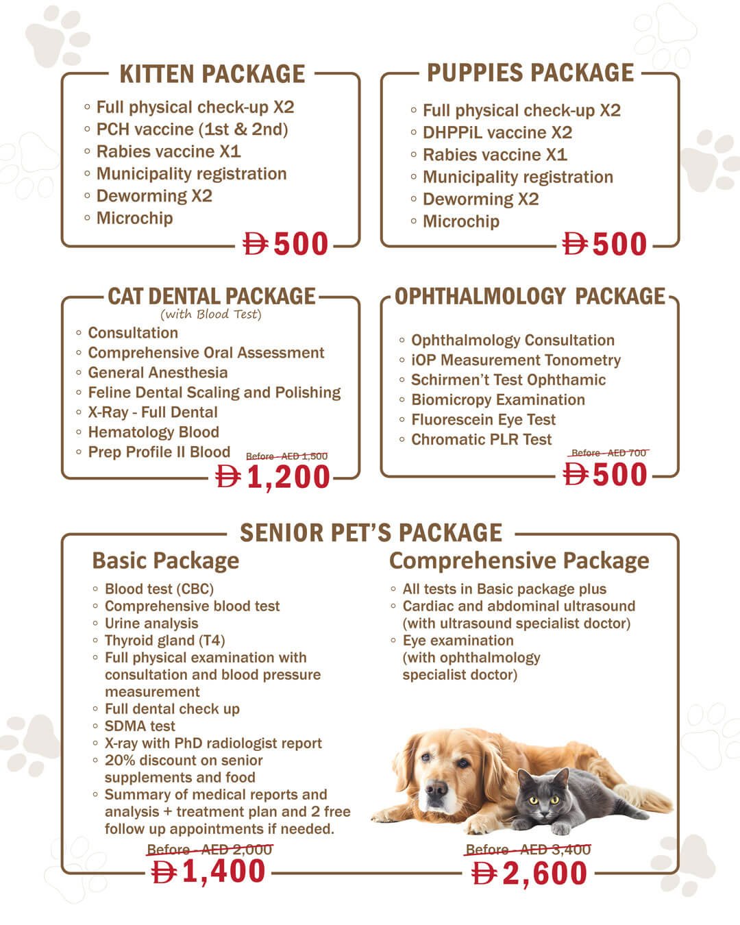 July Offer 2025 website 03 Veterinary Treatment Dubai