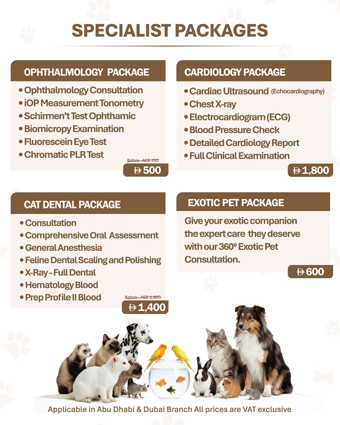 April Offer 2026 02 Veterinary Treatment Dubai